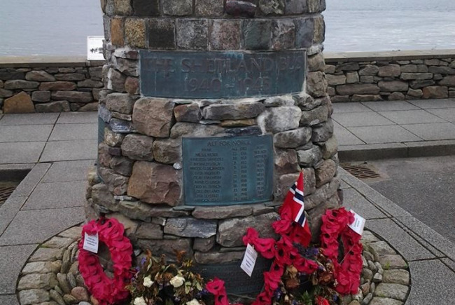 Shetland Bus Memorial at Burghead